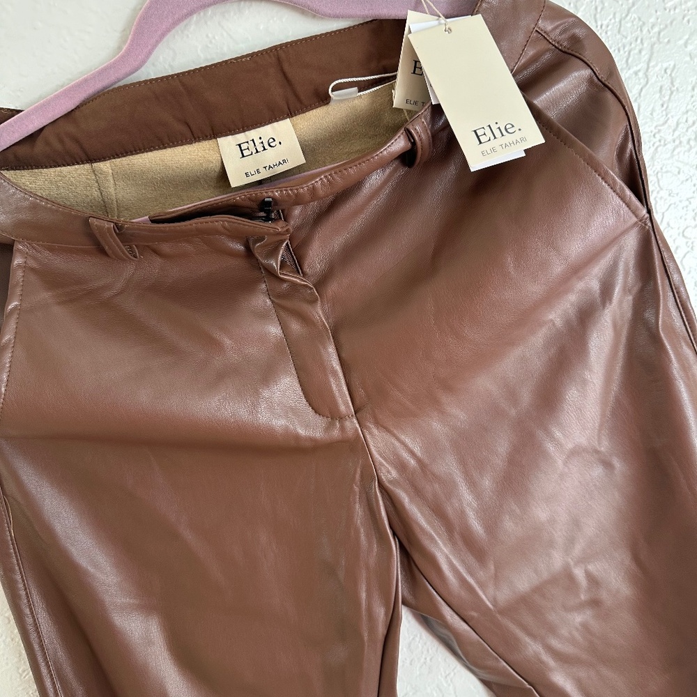 Faux Leather Pants